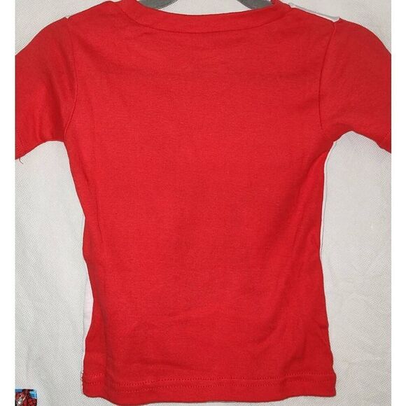 Lot of 2 Size 4T Toddler Boys Spiderman Pajamas Shirt Shorts PJ Set Red and blue - Picture 9 of 14